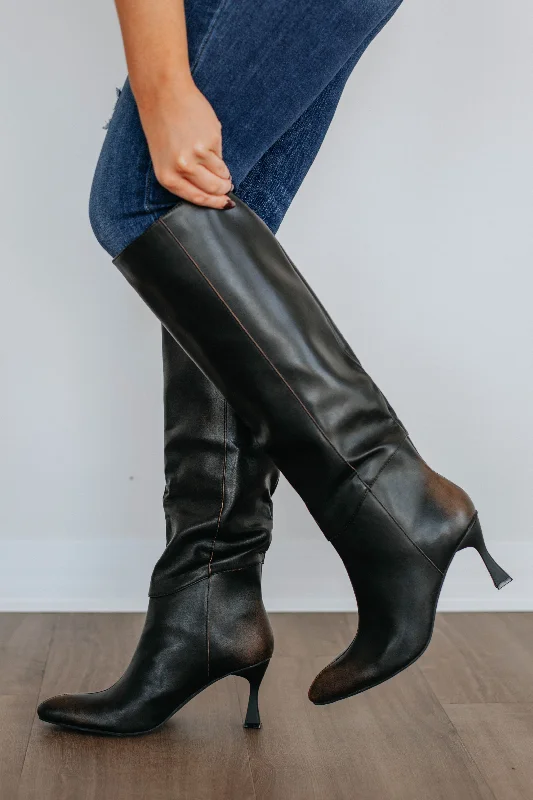 women's waterproof bootiesTake Me Seriously Boots - Black