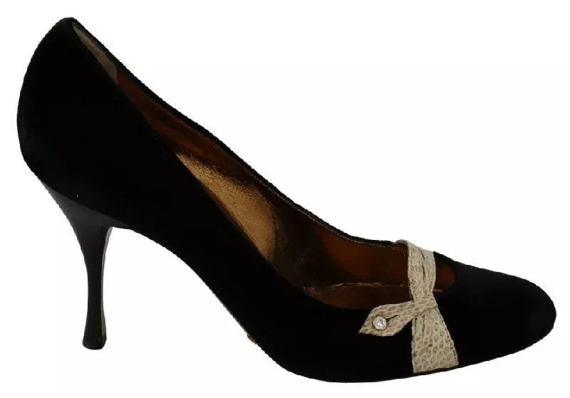 Women's velvet - covered stiletto heel pumps for a luxurious lookDolce & Gabbana Velvet Ayers High Heels Pumps Women's Shoes (Pre-Owned) Women's velvet - covered stiletto heel pumps for a luxurious lookDolce & Gabbana Velvet Ayers High Heels Pumps Women's Shoes (Pre-Owned)
