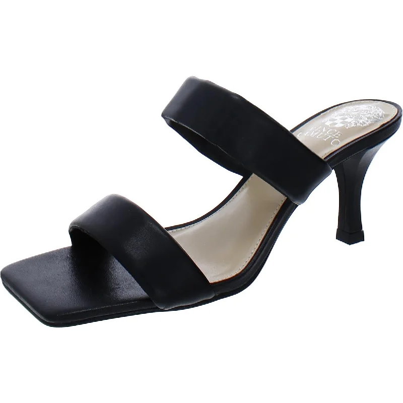 Women's party stiletto heel pumps with a glittery finishAslee Womens Leather Slip On Dress Sandals Women's party stiletto heel pumps with a glittery finishAslee Womens Leather Slip On Dress Sandals