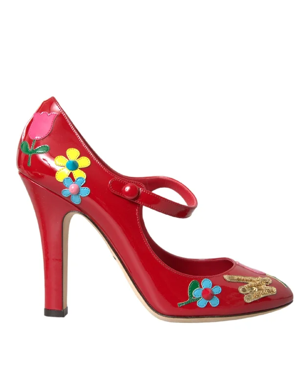 Women's office - appropriate stiletto heel pumps with a low - heel optionDolce & Gabbana Leather Embellished Mary Jane Pumps Heels Women's Shoes Women's office - appropriate stiletto heel pumps with a low - heel optionDolce & Gabbana Leather Embellished Mary Jane Pumps Heels Women's Shoes