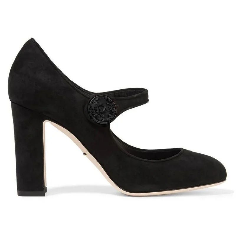 Women's holiday party stiletto heel pumps with a festive touchDolce & Gabbana  Leather Di Capra Women's Pump