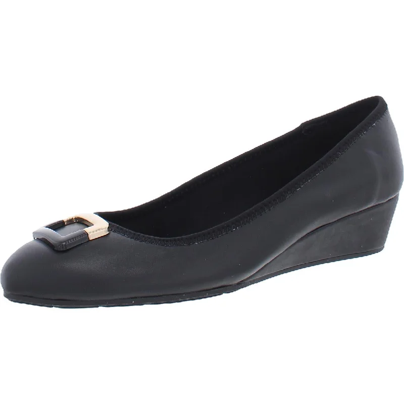 Women's hypoallergenic stiletto heel pumps for sensitive skinTad Womens Padded Insole Round Toe Wedge Heels Women's hypoallergenic stiletto heel pumps for sensitive skinTad Womens Padded Insole Round Toe Wedge Heels