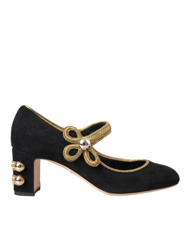 Women's ankle - strap stiletto heel pumps with a cut - out detailDolce & Gabbana Suede Mary Janes Heels Pumps Women's Shoes Women's ankle - strap stiletto heel pumps with a cut - out detailDolce & Gabbana Suede Mary Janes Heels Pumps Women's Shoes