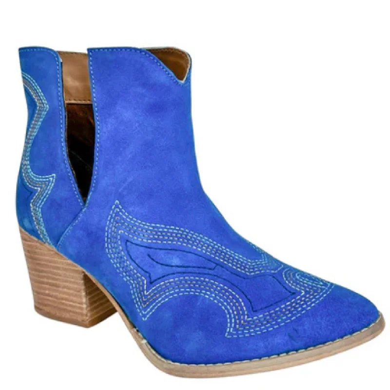 women's booties for petite womenOnline Exclusive | Journee Ankle Boots in Blue