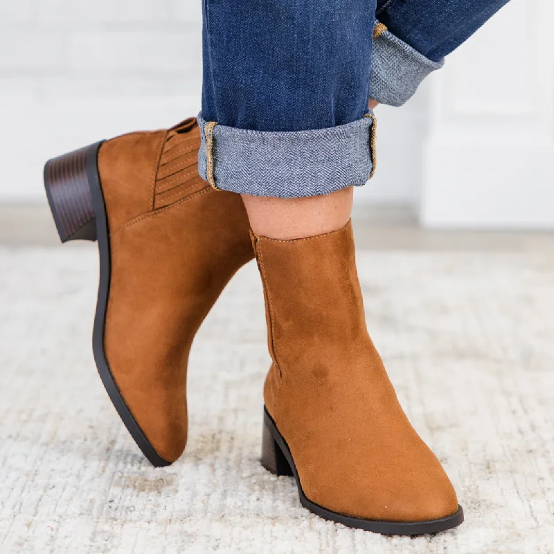 women's booties for hikingJumping Ahead Booties, Russet