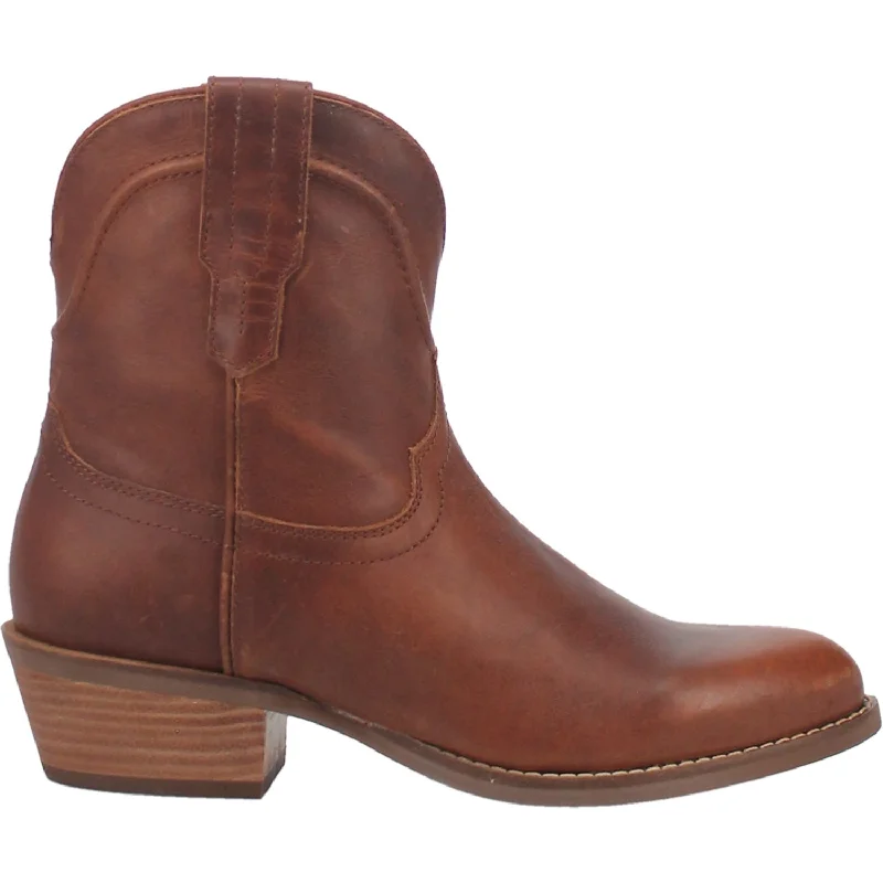 women's heeled booties#SEGUARO LEATHER BOOTIE