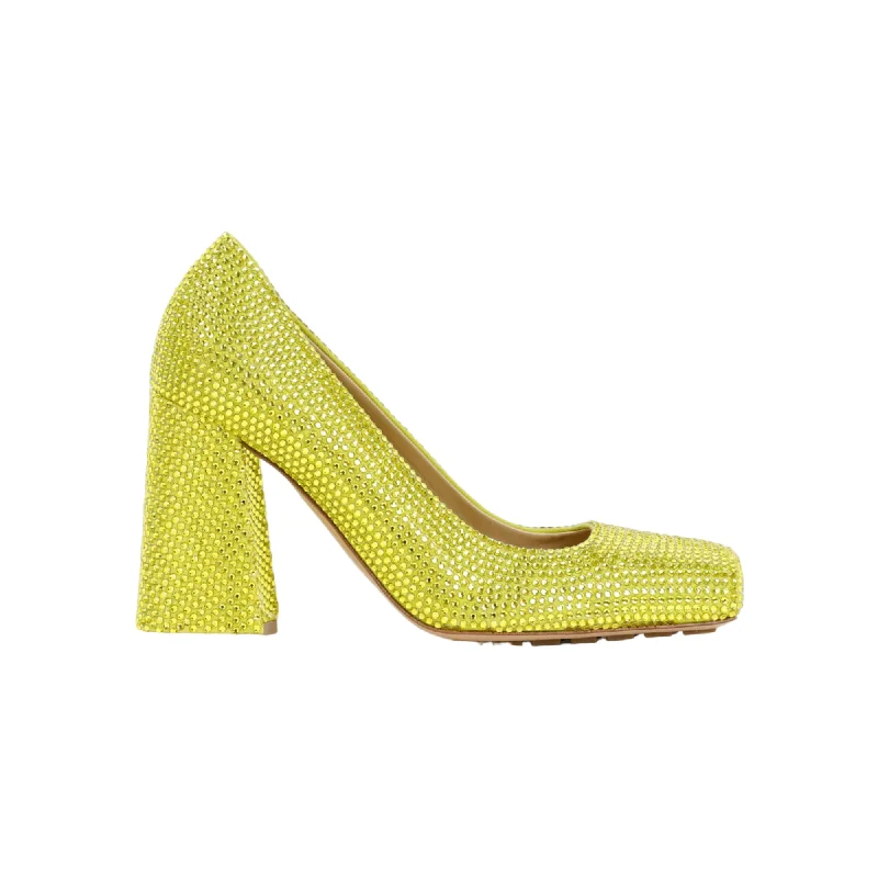 Women's wedding stiletto heel pumps with a pearl - encrusted strapBottega Veneta Tower Pumps Women's wedding stiletto heel pumps with a pearl - encrusted strapBottega Veneta Tower Pumps