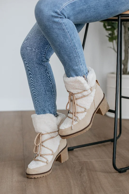 women's booties with Chelsea styleEmbracing The Chill Boots - Taupe
