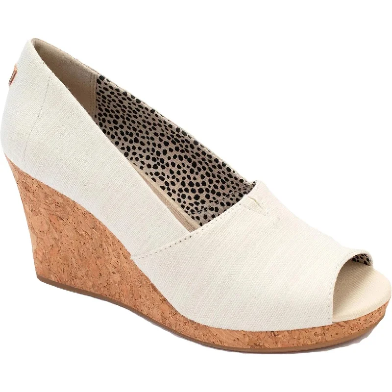 Women's cocktail party stiletto heel pumps with a unique patternMichelle Womens Open Toe Cork Wedge Heels Women's cocktail party stiletto heel pumps with a unique patternMichelle Womens Open Toe Cork Wedge Heels