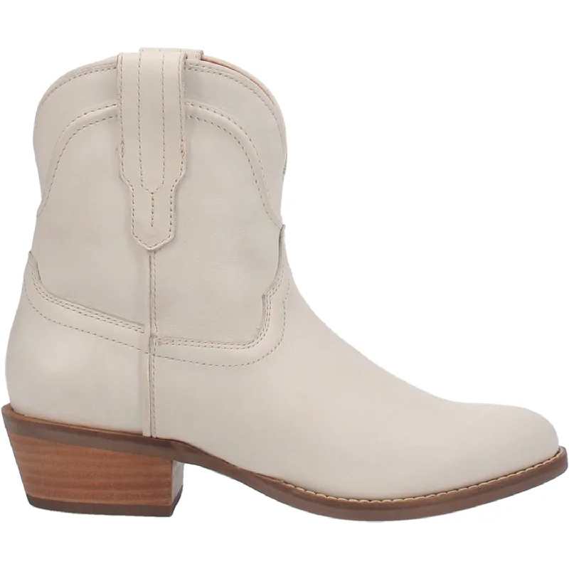 women's booties with unique straps#SEGUARO LEATHER BOOTIE