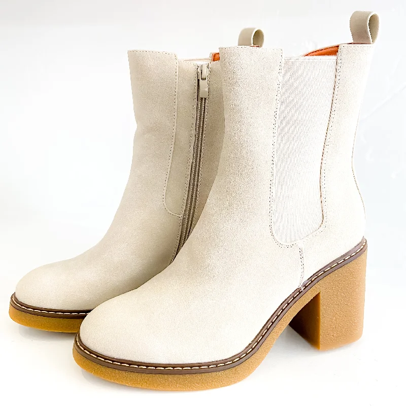 women's booties for dancingColt Stone Chelsea Platform Bootie