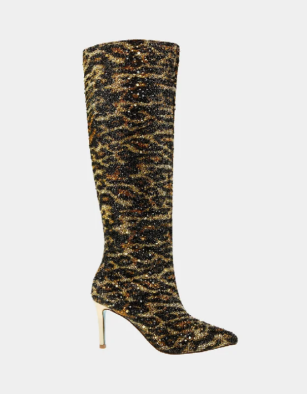 women's booties for fallBREA LEOPARD