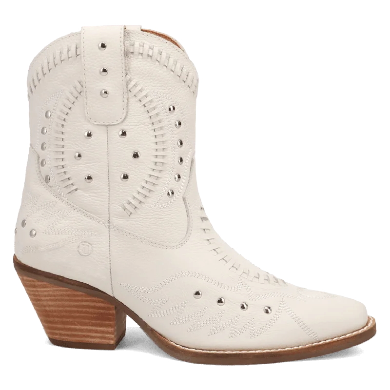 women's booties with velvetPRECIOUS LEATHER BOOTIE