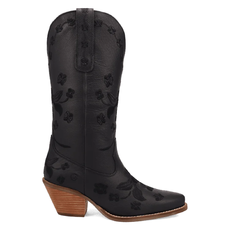 women's booties with pull-on tabsLOVE BUG LEATHER BOOT