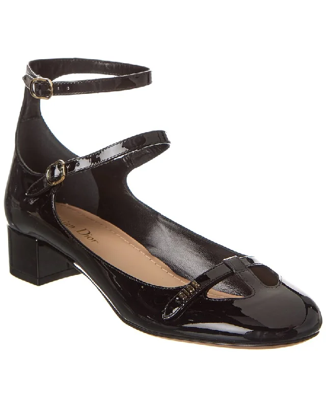 Women's padded - insole stiletto heel pumps for added comfortDior Aime Dior Patent Pump Women's padded - insole stiletto heel pumps for added comfortDior Aime Dior Patent Pump