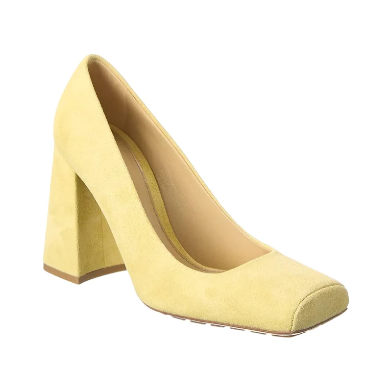 Women's office - appropriate stiletto heel pumps with a low - heel optionBottega Veneta Suede Tower Pumps Women's office - appropriate stiletto heel pumps with a low - heel optionBottega Veneta Suede Tower Pumps