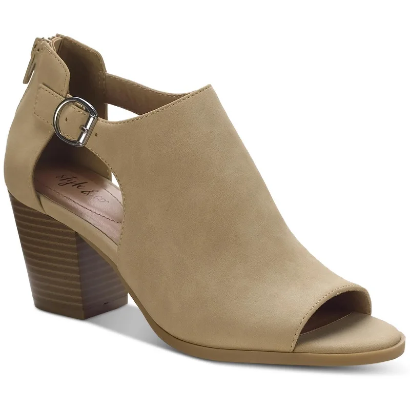 Women's ankle - strap stiletto heel pumps with a cut - out detailJennaap Womens Open Toe Block Heel Block Heels Women's ankle - strap stiletto heel pumps with a cut - out detailJennaap Womens Open Toe Block Heel Block Heels