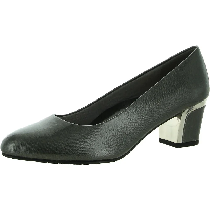 Women's non - slip stiletto heel pumps for safety on slippery floorsDeanna Womens Patent Round Toe Pumps Women's non - slip stiletto heel pumps for safety on slippery floorsDeanna Womens Patent Round Toe Pumps