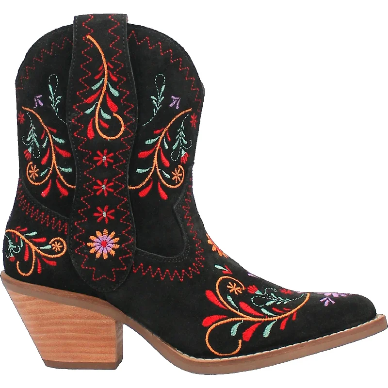 women's booties with lacesSUGAR BUG LEATHER BOOTIE