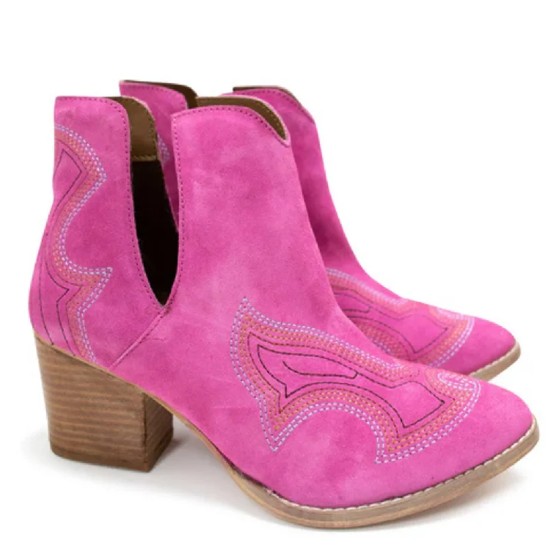 women's booties with quilted patternOnline Exclusive | Journee Ankle Boots in Magenta women's booties with quilted patternOnline Exclusive | Journee Ankle Boots in Magenta