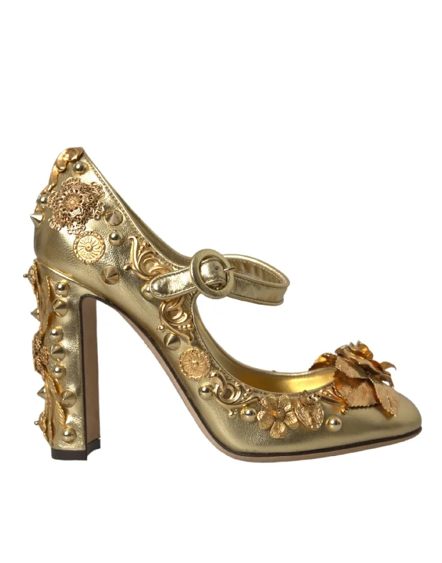 Women's tassel - adorned stiletto heel pumps for a bohemian touchDolce & Gabbana Leather Crystal Mary Janes Pumps Women's Shoes Women's tassel - adorned stiletto heel pumps for a bohemian touchDolce & Gabbana Leather Crystal Mary Janes Pumps Women's Shoes