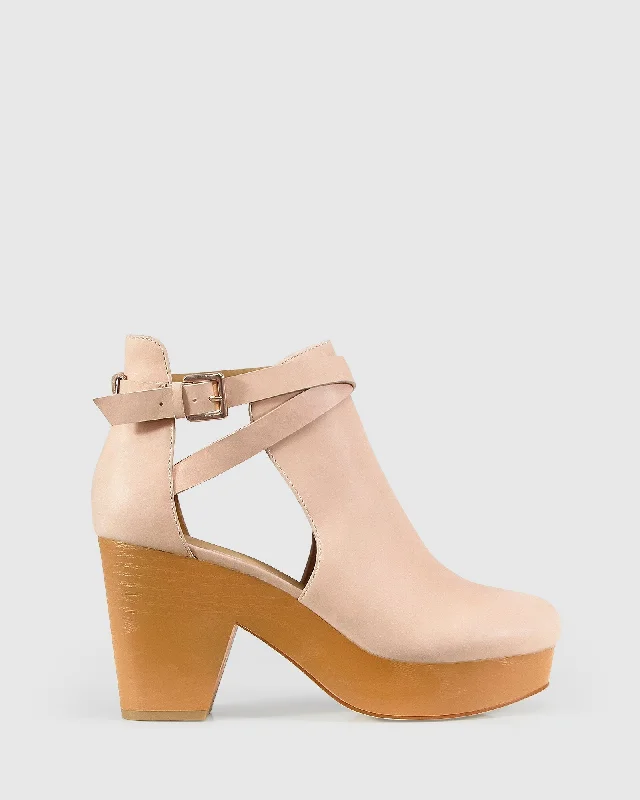 women's booties for springFearless Clog Ankle Boot
