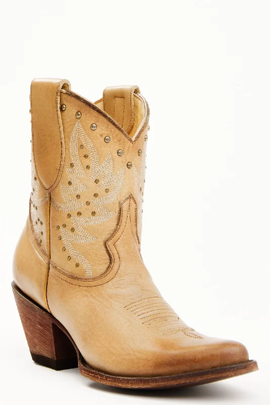 women's booties with studsBayou Western Fashion Booties - Round Toe