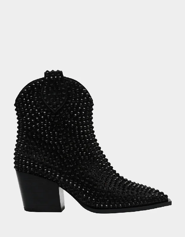 women's booties with chukka styleNEIL BLACK