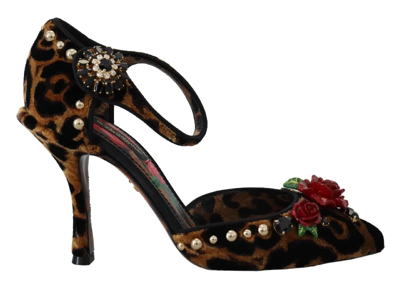 Women's business meeting stiletto heel pumps with a professional lookDolce & Gabbana Chic Leopard Ankle Strap Sandal Women's Heels Women's business meeting stiletto heel pumps with a professional lookDolce & Gabbana Chic Leopard Ankle Strap Sandal Women's Heels