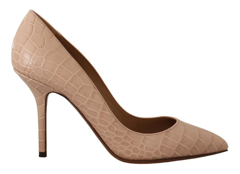 Women's forest green stiletto heel pumps for a nature - inspired lookDolce & Gabbana Elegant Leather Kitten Heels Women's Pumps Women's forest green stiletto heel pumps for a nature - inspired lookDolce & Gabbana Elegant Leather Kitten Heels Women's Pumps