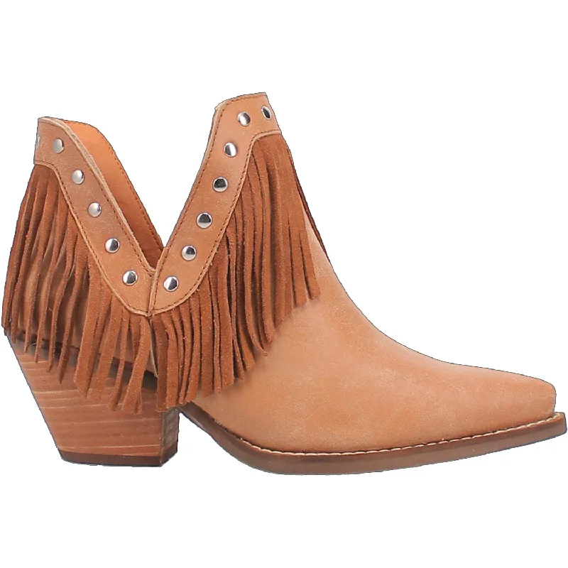 women's booties with elastic sidesFINE N' DANDY LEATHER BOOTIE