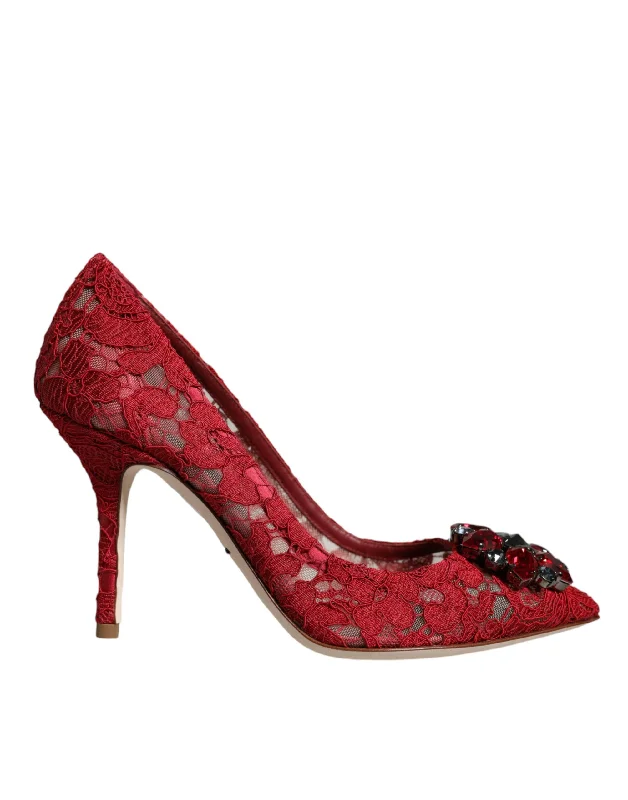 Women's non - slip stiletto heel pumps for safety on slippery floorsDolce & Gabbana Taormina Lace Crystal Heels Pumps Women's Shoes Women's non - slip stiletto heel pumps for safety on slippery floorsDolce & Gabbana Taormina Lace Crystal Heels Pumps Women's Shoes