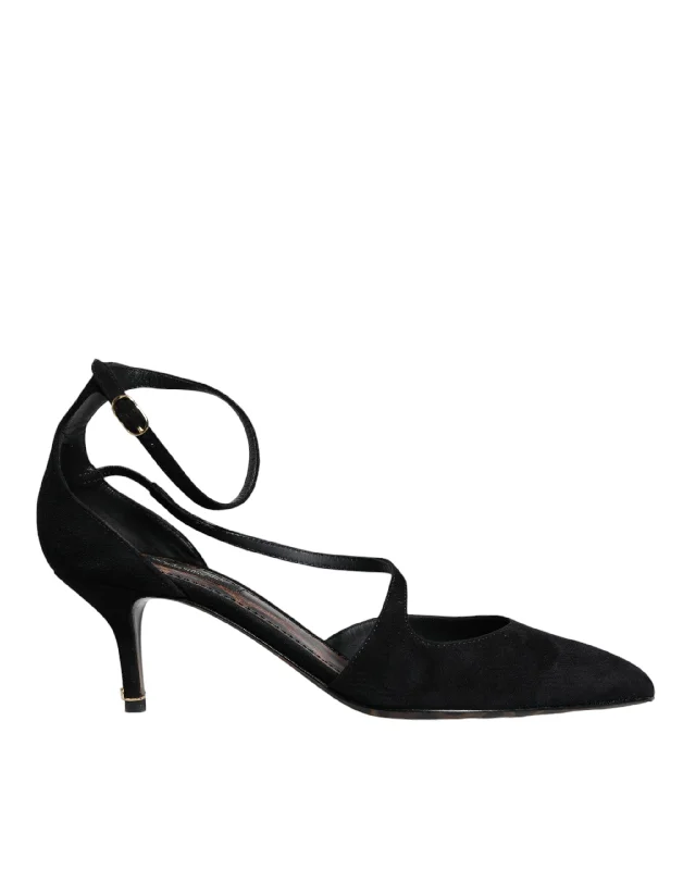 Women's stretchy stiletto heel pumps for easy on and offDolce & Gabbana Suede Ankle Strap Heels Pumps Women's Shoes (Pre-Owned) Women's stretchy stiletto heel pumps for easy on and offDolce & Gabbana Suede Ankle Strap Heels Pumps Women's Shoes (Pre-Owned)