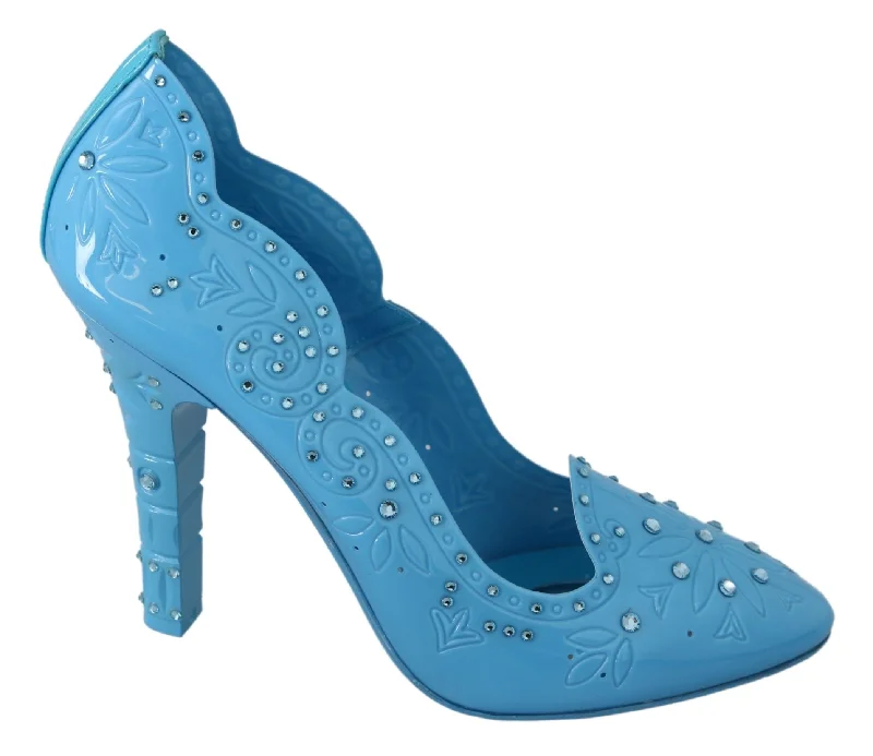 Women's brocade stiletto heel pumps with a vintage feelDolce & Gabbana Crystal Embellished Cinderella Women's Pumps Women's brocade stiletto heel pumps with a vintage feelDolce & Gabbana Crystal Embellished Cinderella Women's Pumps