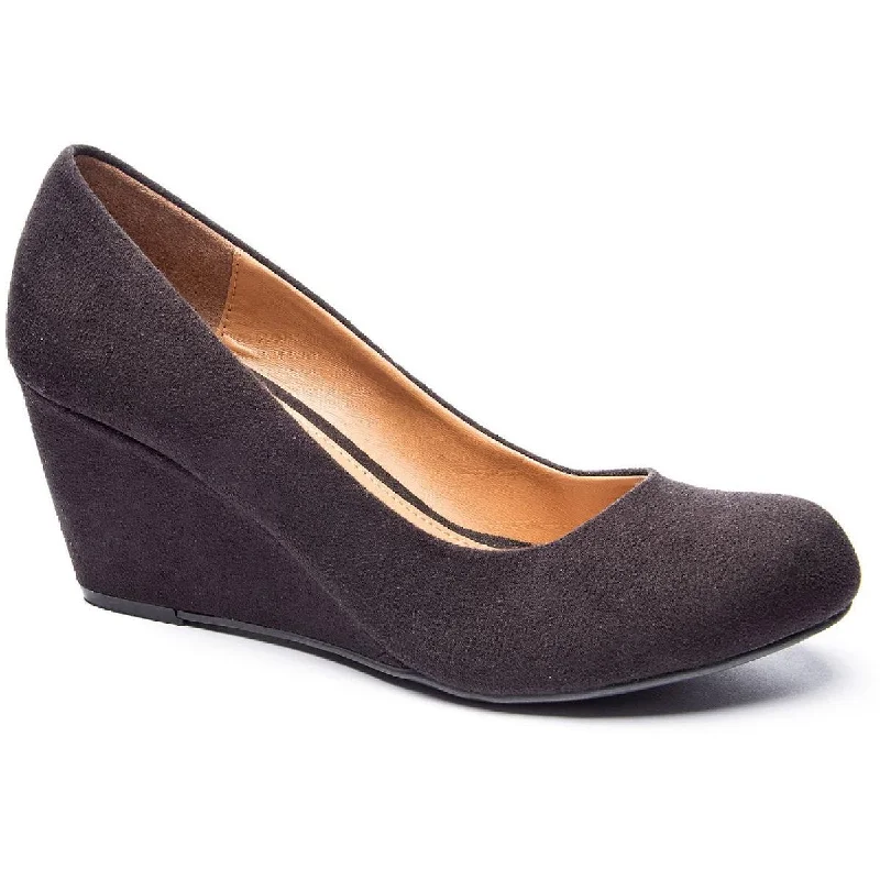 Women's mesh - paneled stiletto heel pumps for breathabilityNima Womens Solid Round Toe Wedge Heels Women's mesh - paneled stiletto heel pumps for breathabilityNima Womens Solid Round Toe Wedge Heels