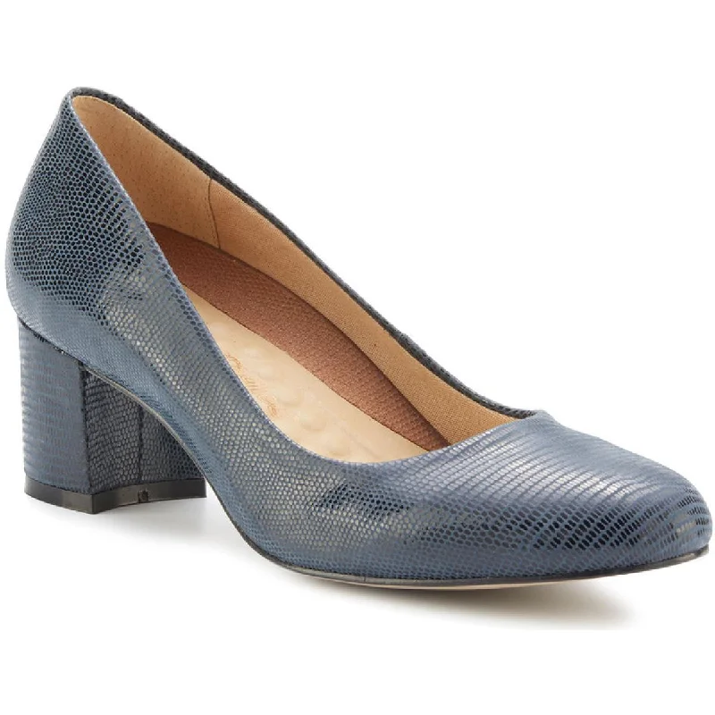 Women's metallic leather stiletto heel pumps with a reflective surfaceJessica Womens Padded Insole Slide On Heels Women's metallic leather stiletto heel pumps with a reflective surfaceJessica Womens Padded Insole Slide On Heels