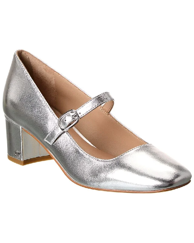 Women's cocktail party stiletto heel pumps with a unique patternStuart Weitzman Louise 50 Block Leather Mary Jane Pump Women's cocktail party stiletto heel pumps with a unique patternStuart Weitzman Louise 50 Block Leather Mary Jane Pump