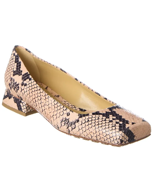 Women's mesh - paneled stiletto heel pumps for breathabilityBottega Veneta Tower Python Pump Women's mesh - paneled stiletto heel pumps for breathabilityBottega Veneta Tower Python Pump