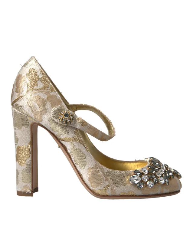 Women's holiday party stiletto heel pumps with a festive touchDolce & Gabbana Jacquard Crystal Vally Heels Pumps Women's Shoes (Pre-Owned) Women's holiday party stiletto heel pumps with a festive touchDolce & Gabbana Jacquard Crystal Vally Heels Pumps Women's Shoes (Pre-Owned)