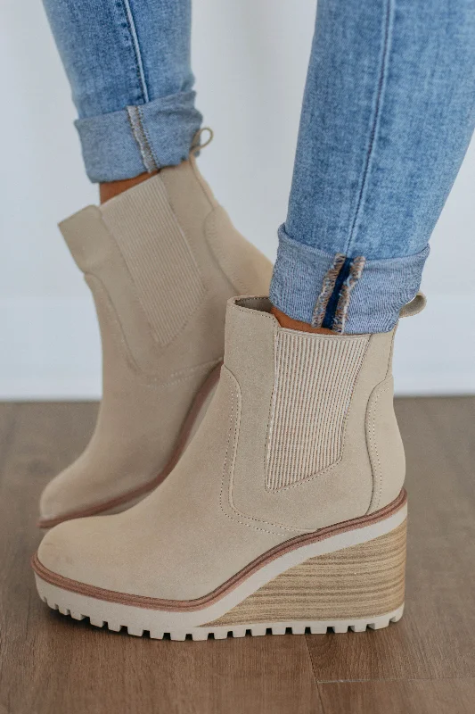 women's booties with over-the-knee lookSetting The Tone Boots