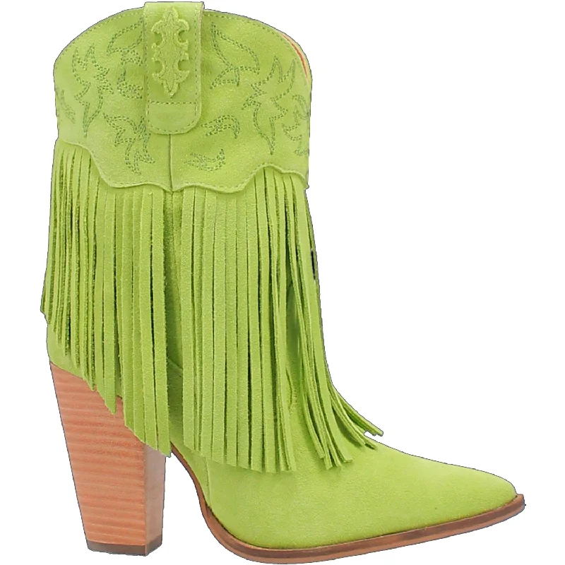women's booties with floral designCRAZY TRAIN LEATHER BOOT