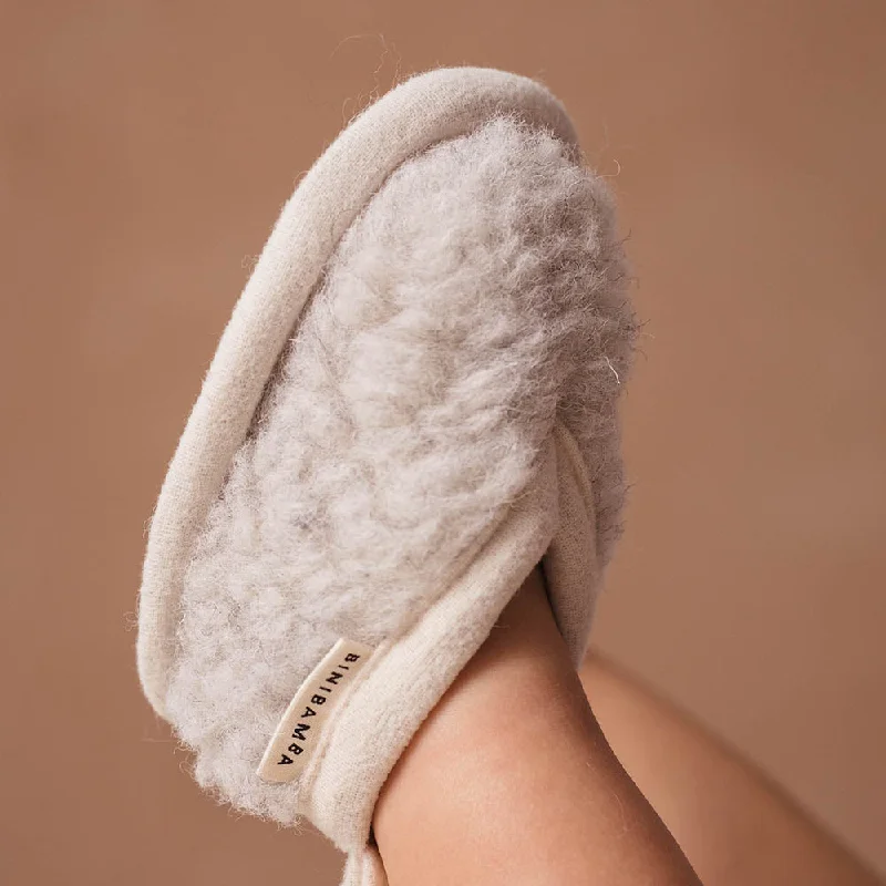 women's booties for fashionMerino Baby Booties - Cloud