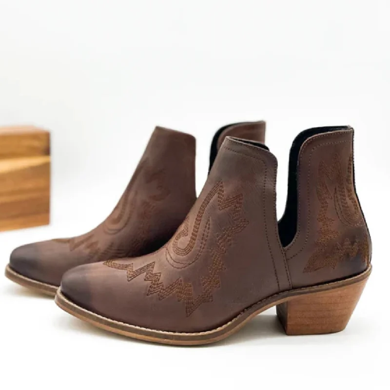 women's booties with tassel detailOnline Exclusive | Kickin' Booties in Brown