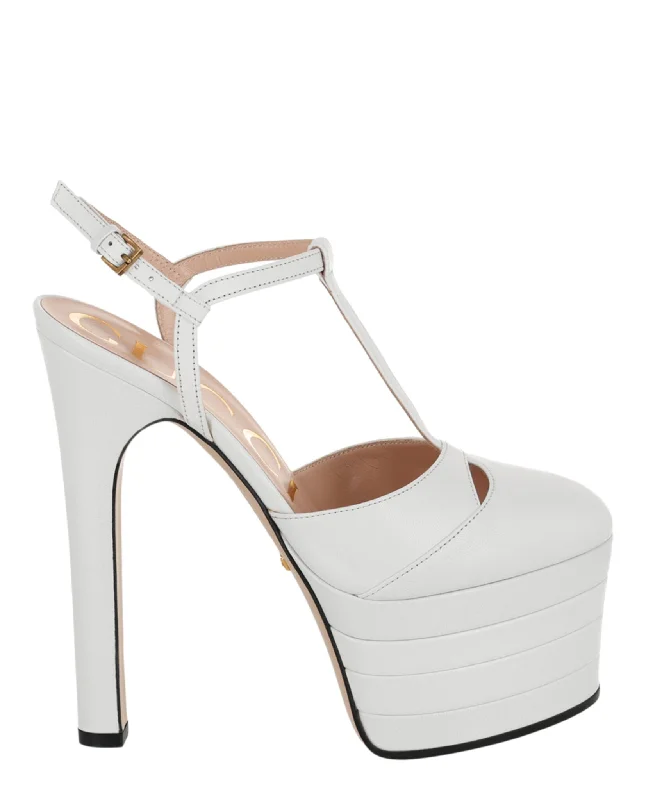 Women's stretchy stiletto heel pumps for easy on and offAngel Platform Pumps