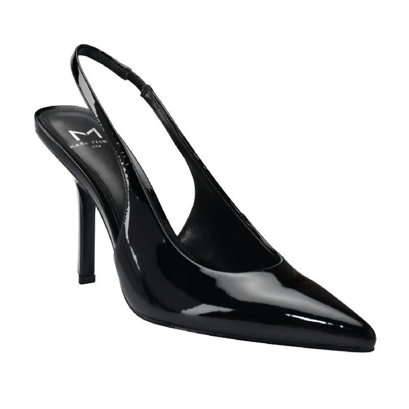 Women's faux suede stiletto heel pumps for a budget - friendly optionWomen's Emalyn Patent Slingback Pump Shoe In Black