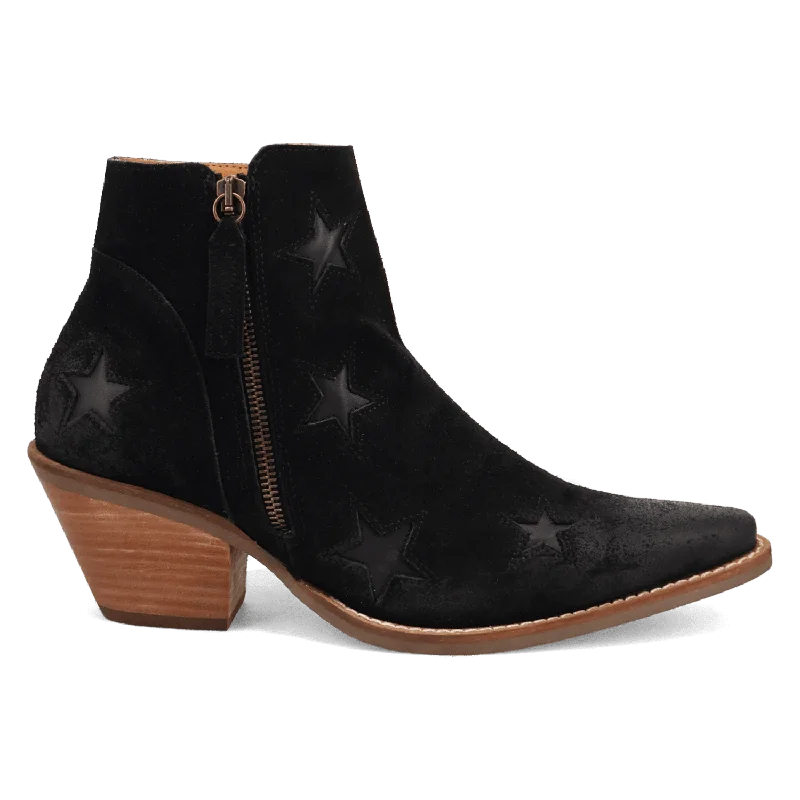 women's flat bootiesLITTLE STAR LEATHER BOOTIE