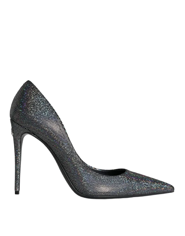 Women's wedding stiletto heel pumps with a pearl - encrusted strapDolce & Gabbana multi Strass Leather Heels Pumps Women's Shoes Women's wedding stiletto heel pumps with a pearl - encrusted strapDolce & Gabbana multi Strass Leather Heels Pumps Women's Shoes