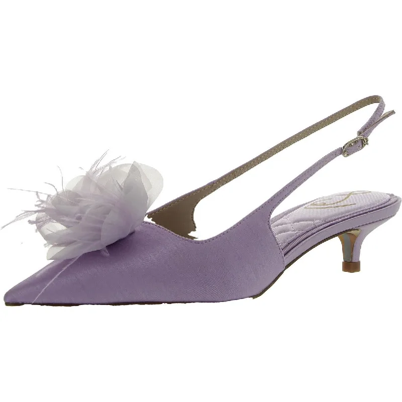 Women's wide - width stiletto heel pumps for a comfortable fitFAYE Womens Slingback Cushioned Footbed Kitten Heels Women's wide - width stiletto heel pumps for a comfortable fitFAYE Womens Slingback Cushioned Footbed Kitten Heels