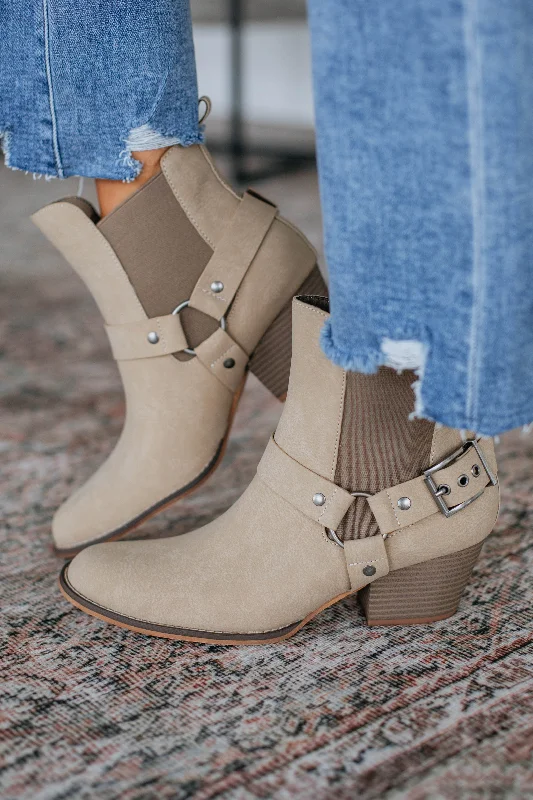 women's booties with tassel detailStay In Tune Boots
