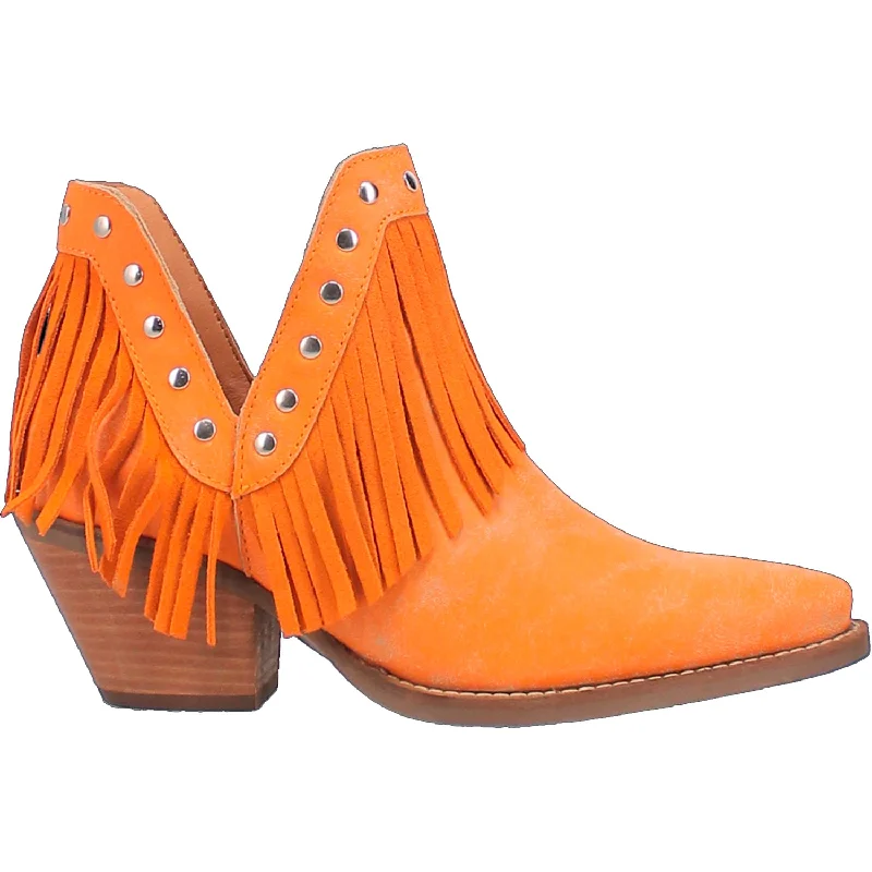 women's booties for hikingFINE N' DANDY LEATHER BOOTIE